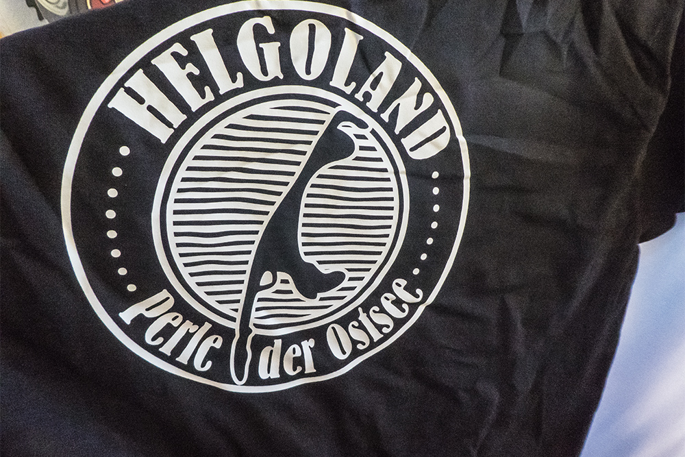Fun Shirt mit Druck Helgoland