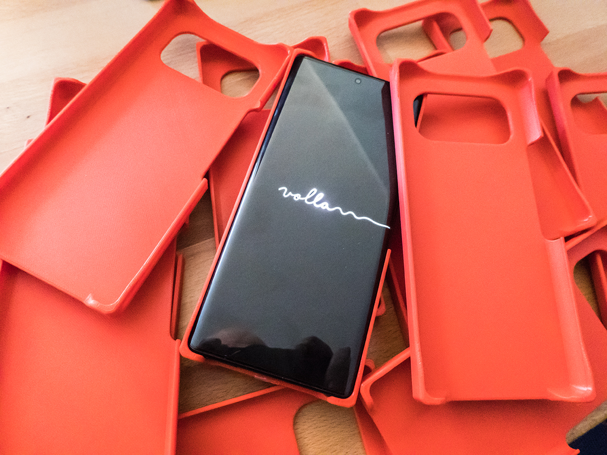 Rückenschalen für Volla Phone.